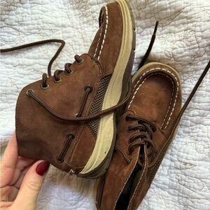 Sperry Brown Kids Dress Shoes